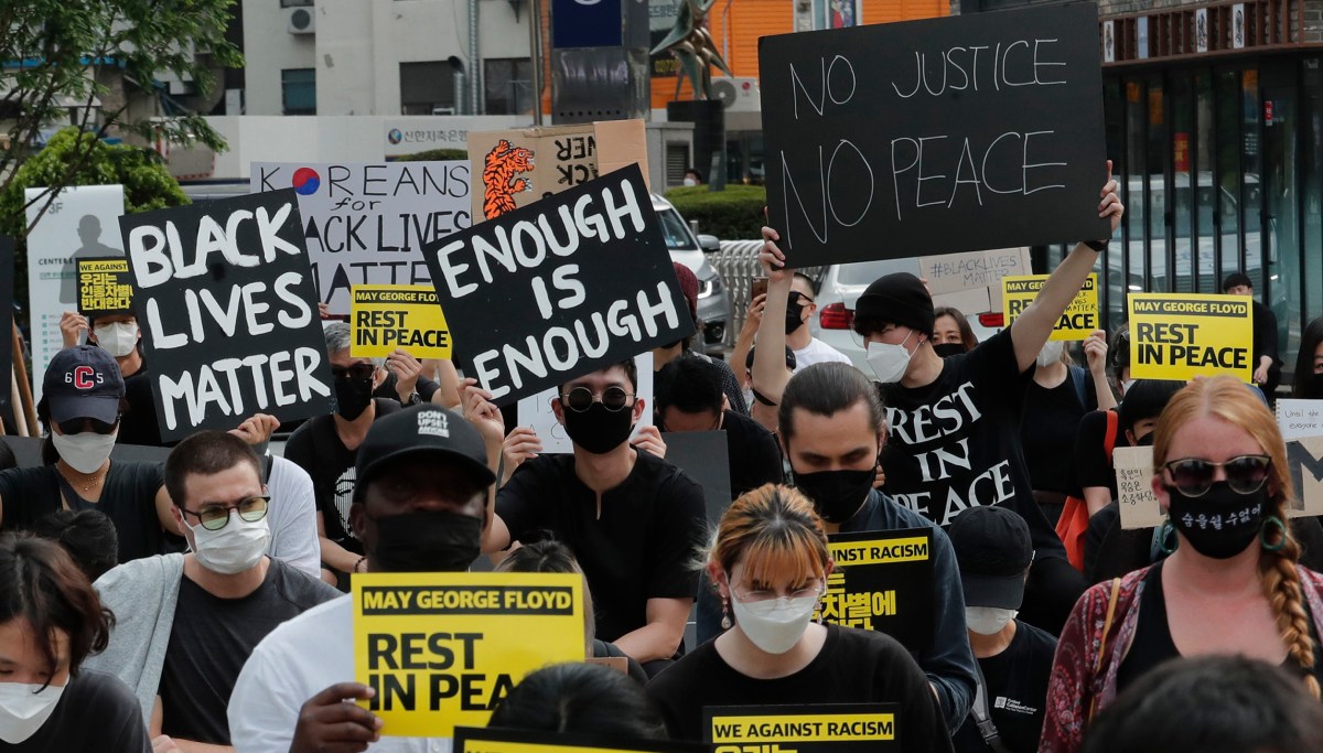 'Solidarity': US Embassy in South Korea unveils 'Black Lives Matter' banner