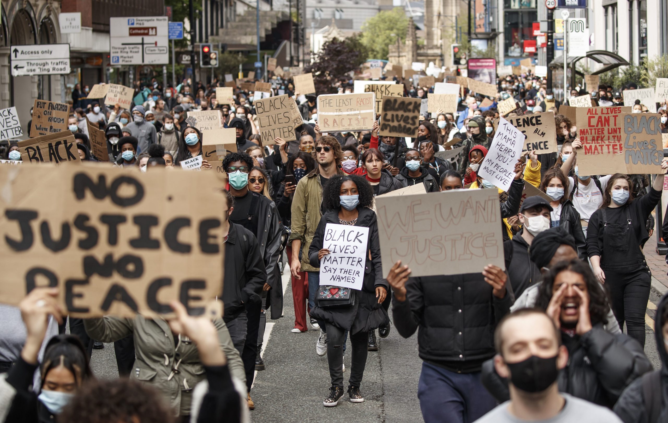 The racialists are raging because they are afraid