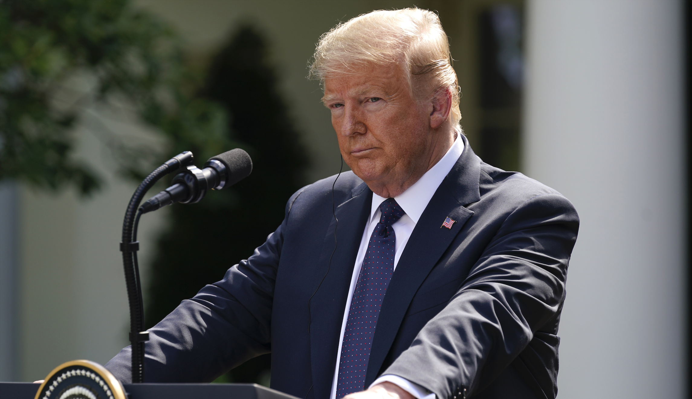 Trump threatens to remove tax-exempt status of universities if they engage in ‘radical left indoctrination’