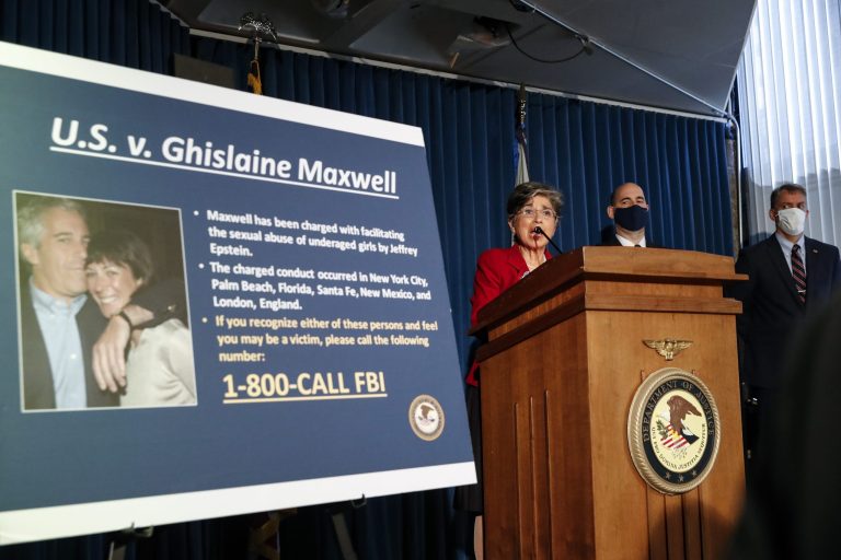 Jeffrey Epstein with Ghislaine Maxwell