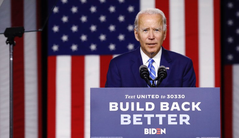‘He’s quit on you’: Biden ramps up attacks on Trump coronavirus response