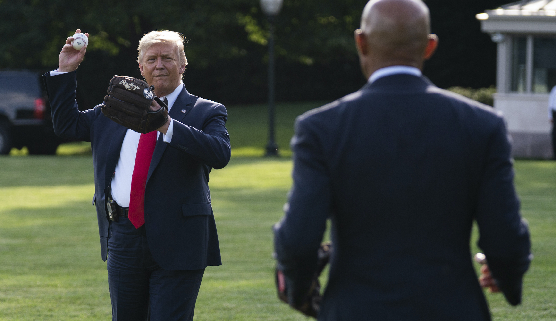 Trump cancels plan to throw opening pitch at Yankee Stadium next month