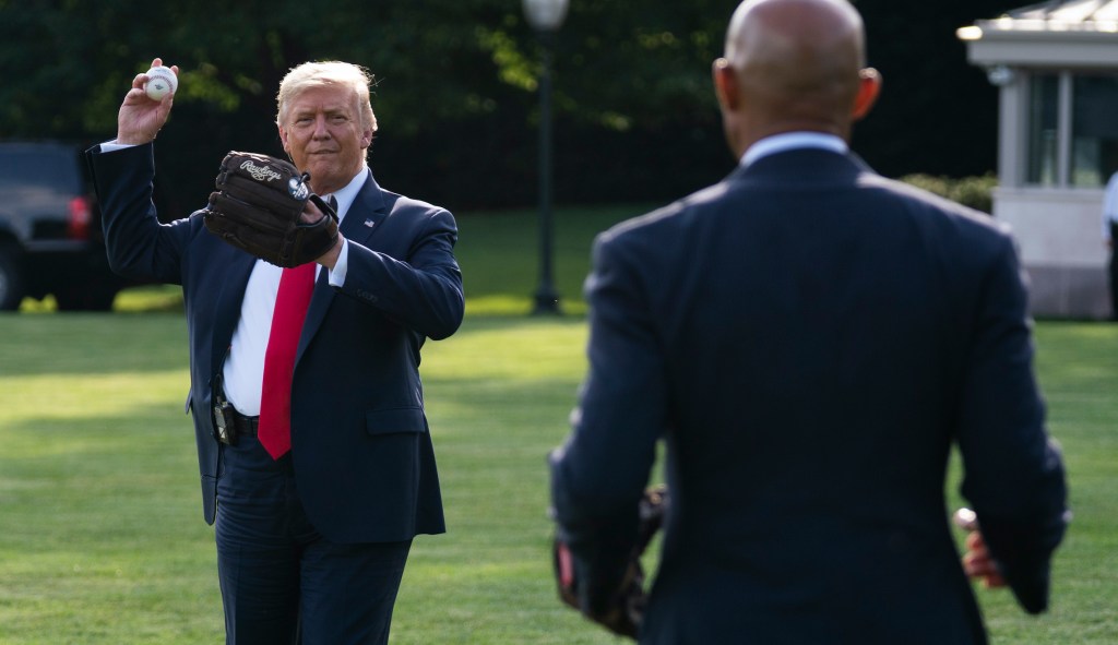 Trump says ‘boycott baseball’ as MLB protests Georgia voting law