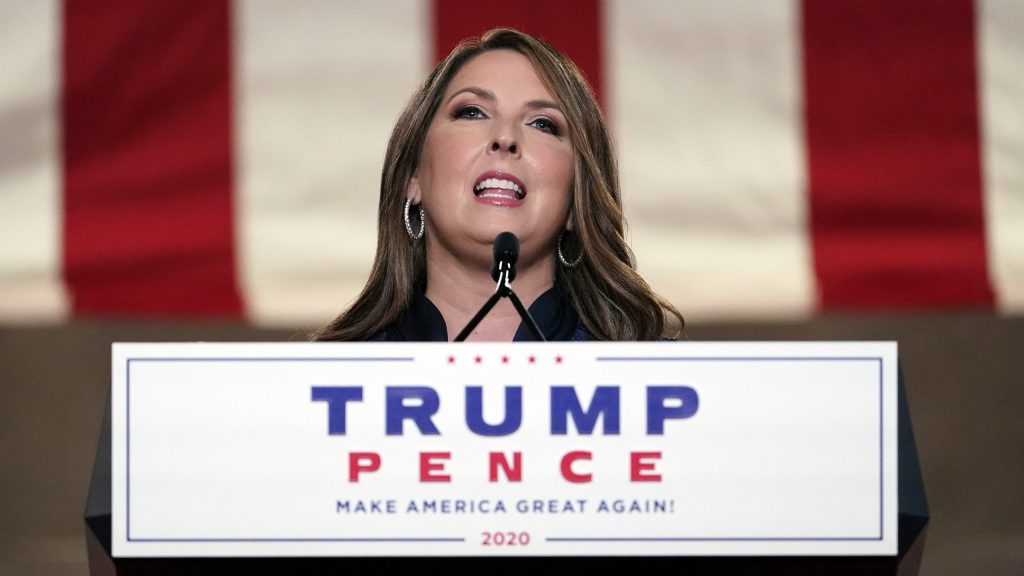 McDaniel pledges neutral GOP primary if Trump runs in 2024