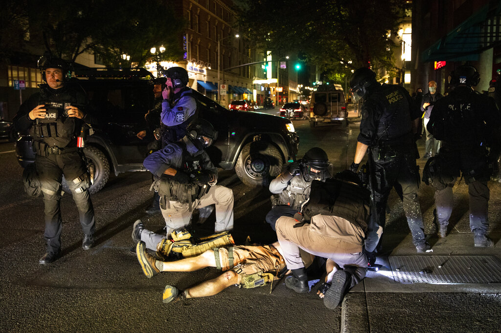 Police investigating man in Portland shooting who claimed to be ‘100% ANTIFA’ and was accused of carrying loaded gun to earlier protest