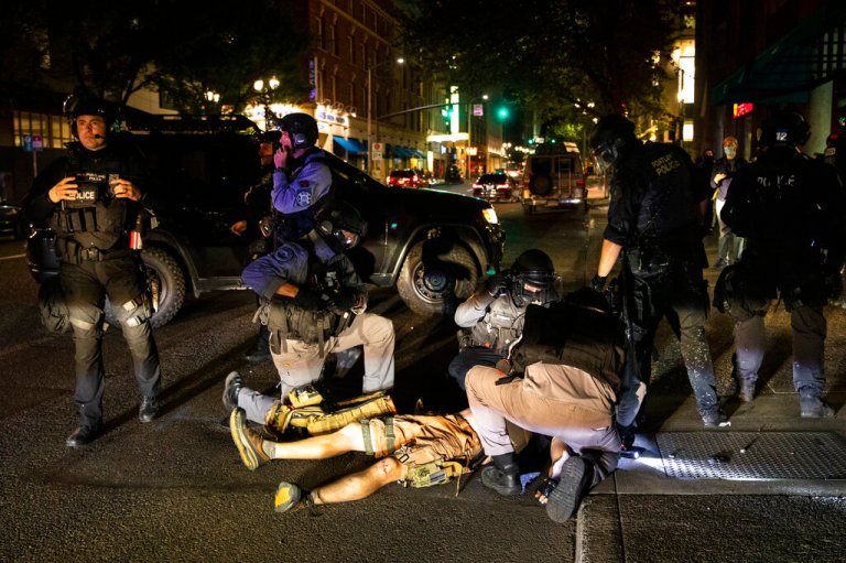 Police investigating man in Portland shooting who claimed to be ‘100% ANTIFA’ and was accused of carrying loaded gun to earlier protest