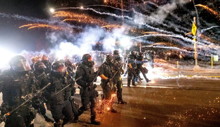 ‘Totally unacceptable’: Biden press secretary condemns left-wing violence in Pacific Northwest
