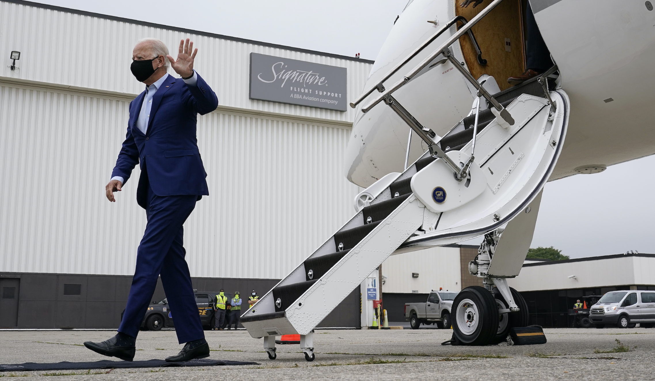 Biden accuses Trump of failing the public and lying about coronavirus after Woodward book revelations
