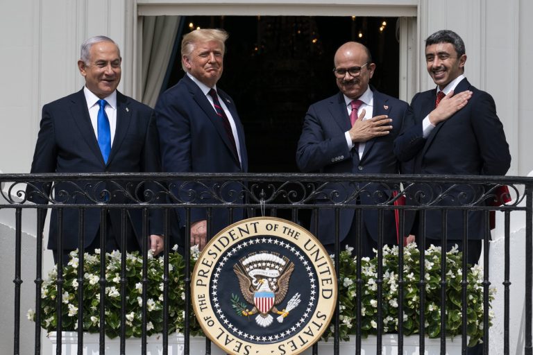 UAE foreign minister cites Trump leadership as key to closing peace deal with Israel