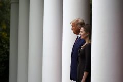 The Biden campaign releases a fill-in-the-blank statement on Amy Coney Barrett’s Supreme Court nomination
