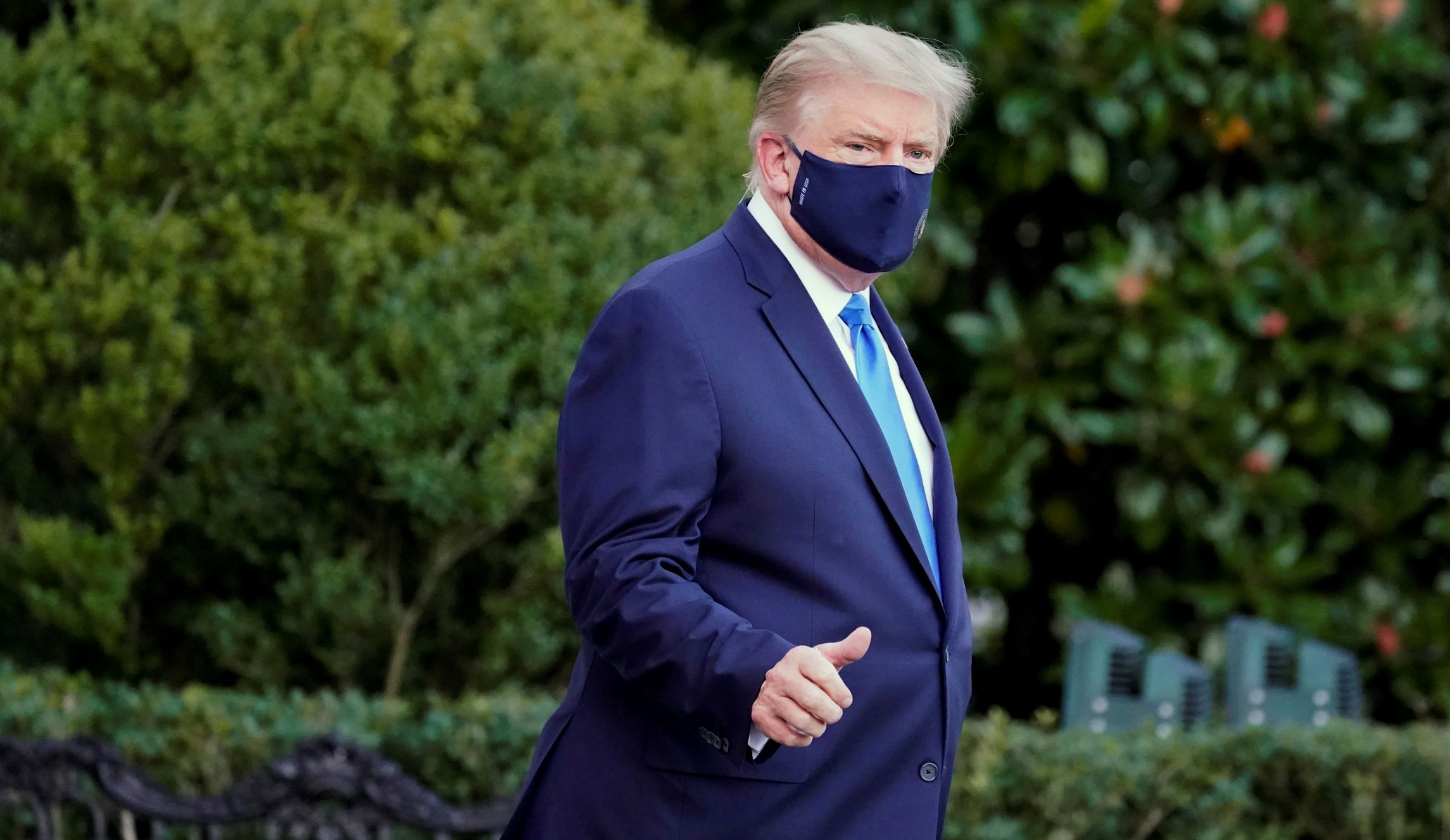 Trump to leave Walter Reed on Monday evening