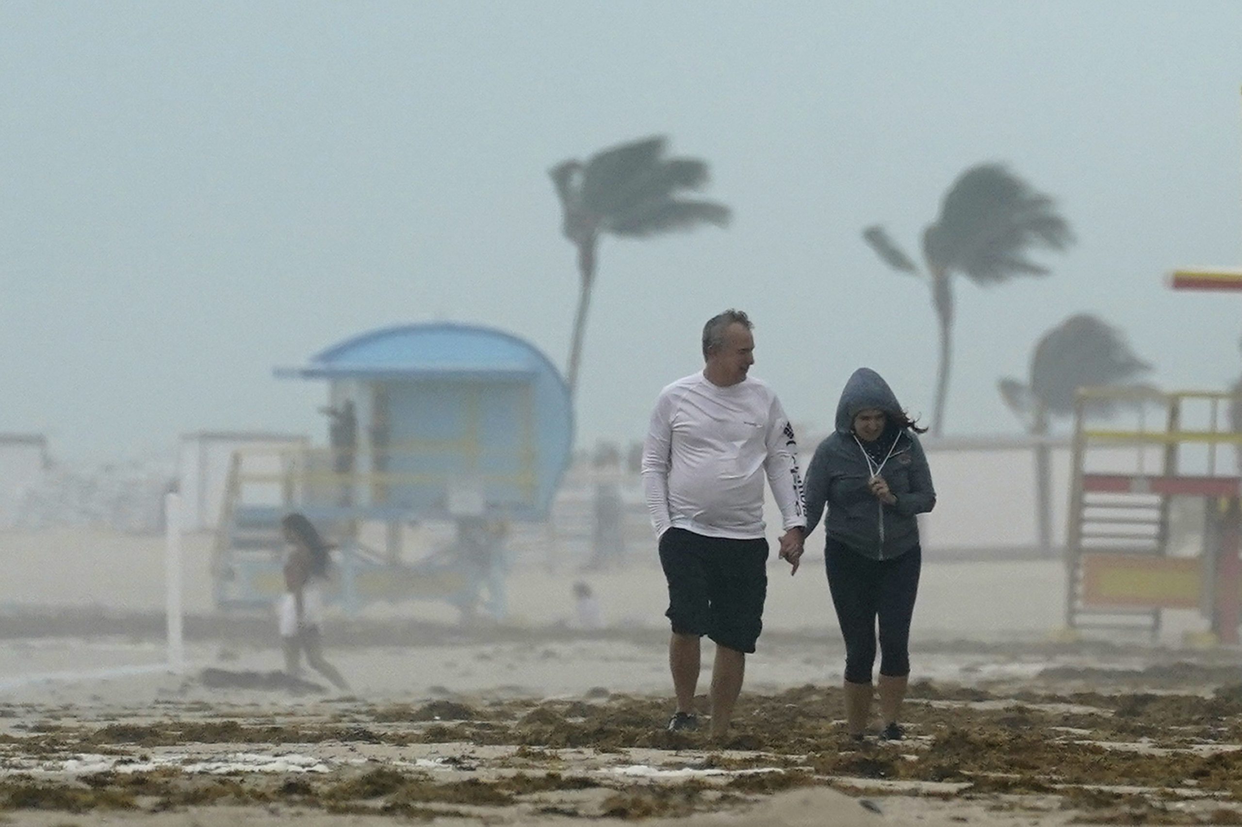 Tropical Storm Eta makes landfall in Florida Keys with possible ‘life-threatening flooding’