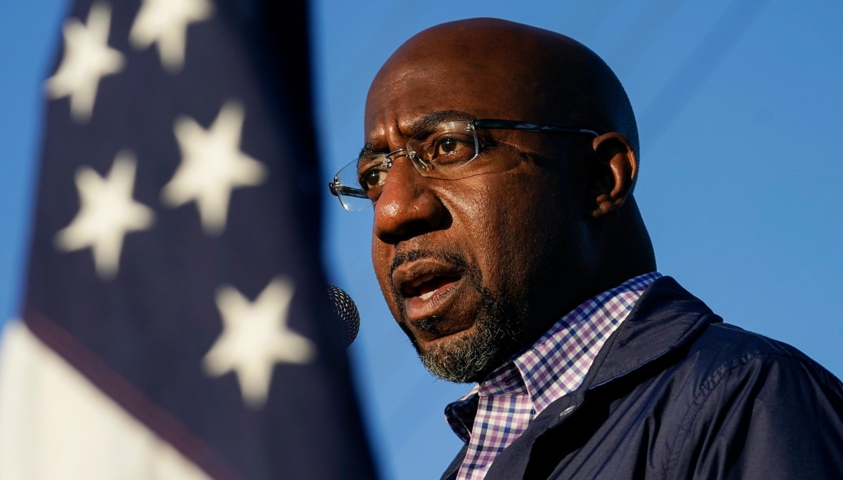 Warnock ties together gun control and voting law reform in wake of deadly Atlanta shooting