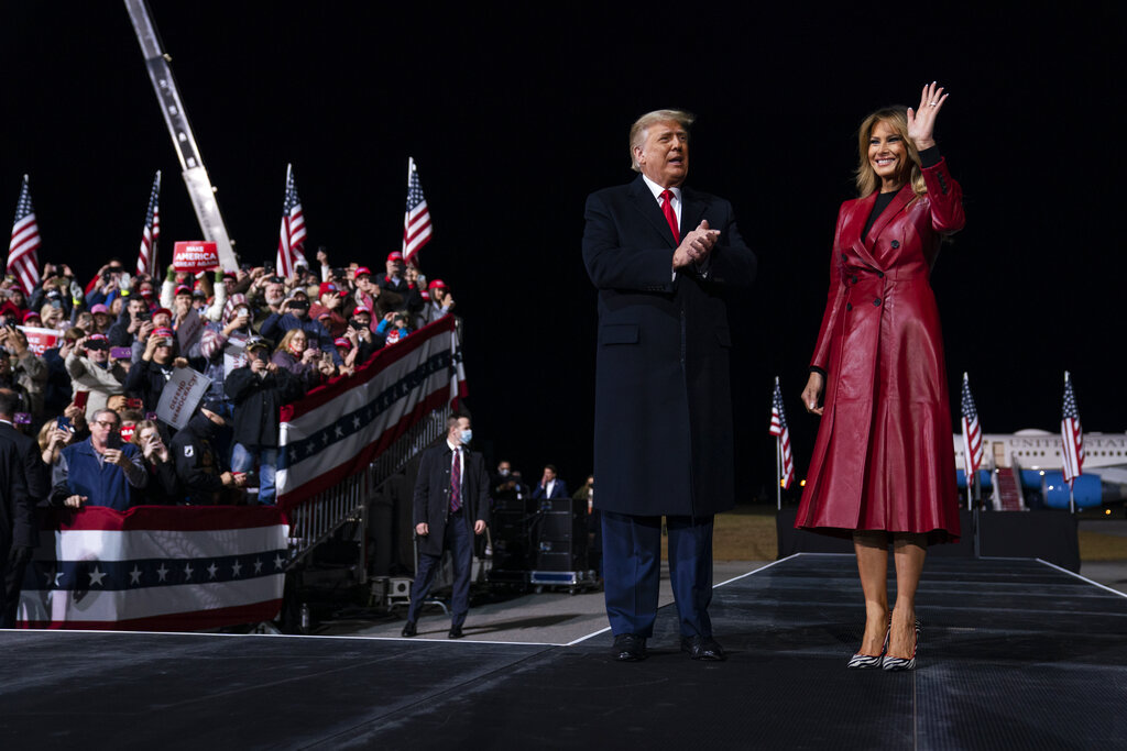 ‘We won Georgia’: Trump declares election victory as he stumps for runoff candidates