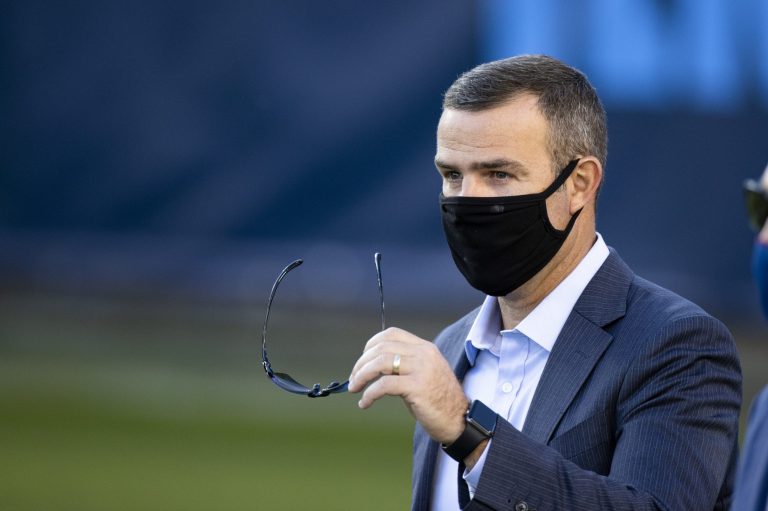 Bills general manager would cut unvaccinated player if it allowed for in-person team meetings