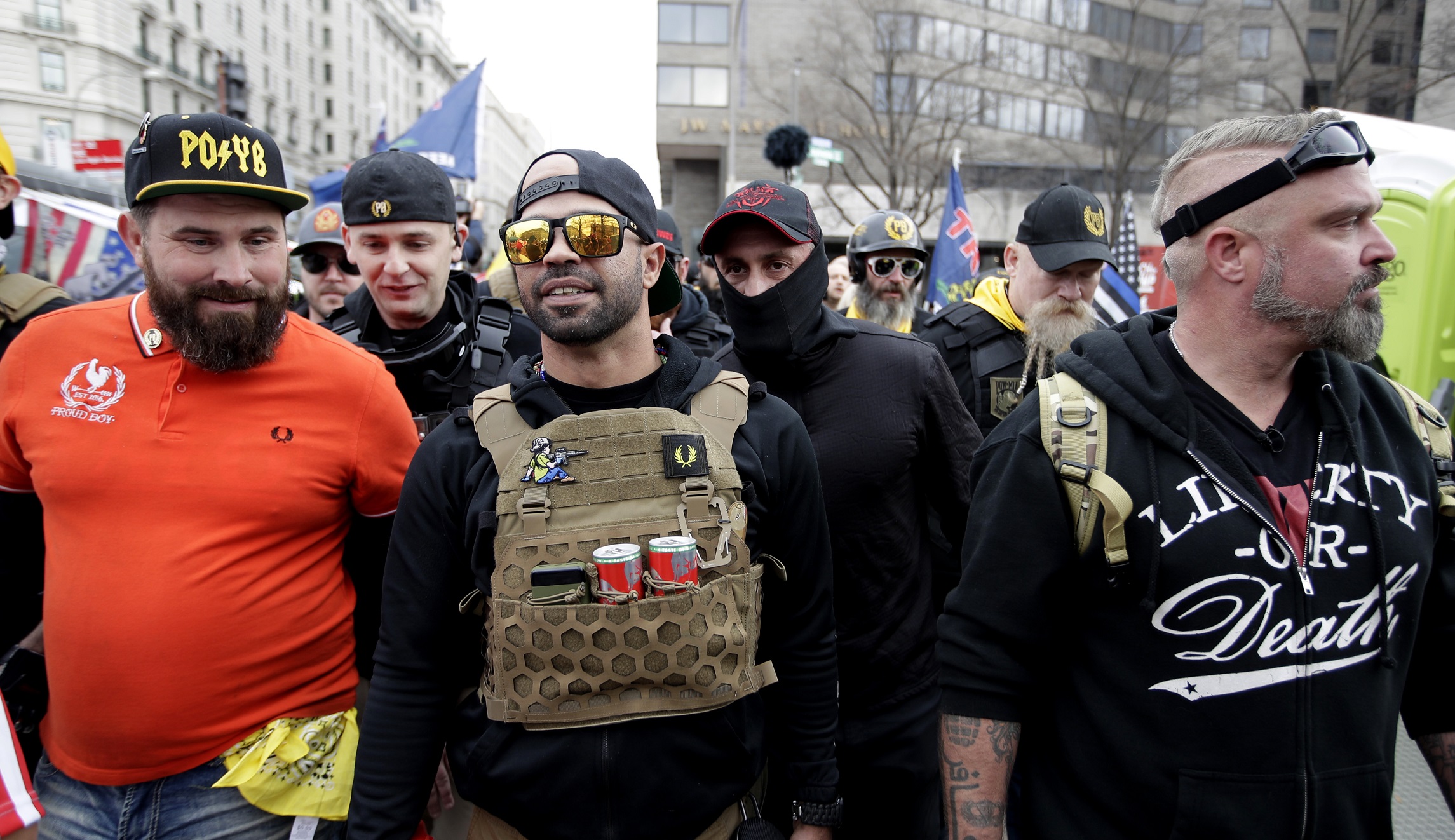 Proud Boys leader arrested in DC ahead of planned protests