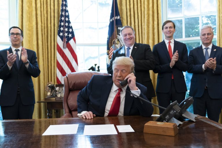 Trump blasts Biden for Sept. 11 troop withdrawal and says, ‘We can and should get out earlier’