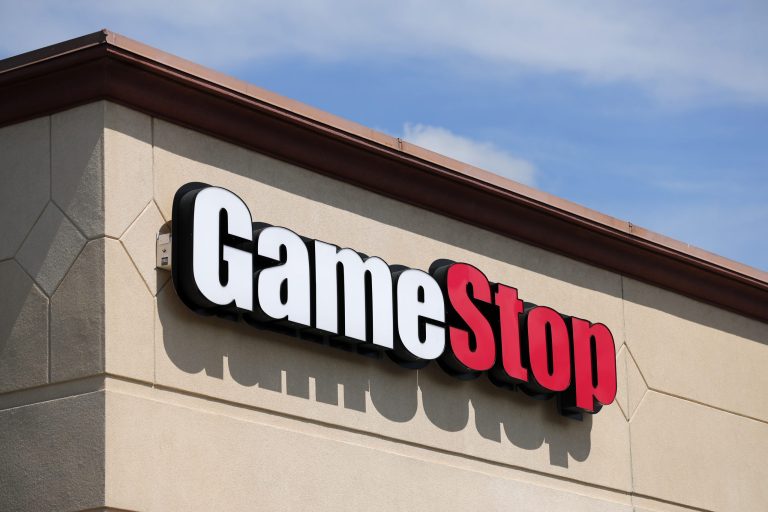 Game stopped: GME shares slide more than 40% early Tuesday