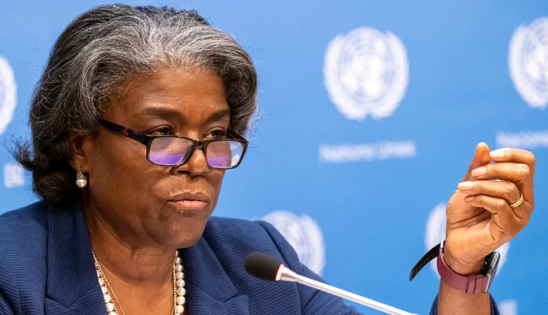 Why does Biden let the UN ambassador tell the world the US is racist?
