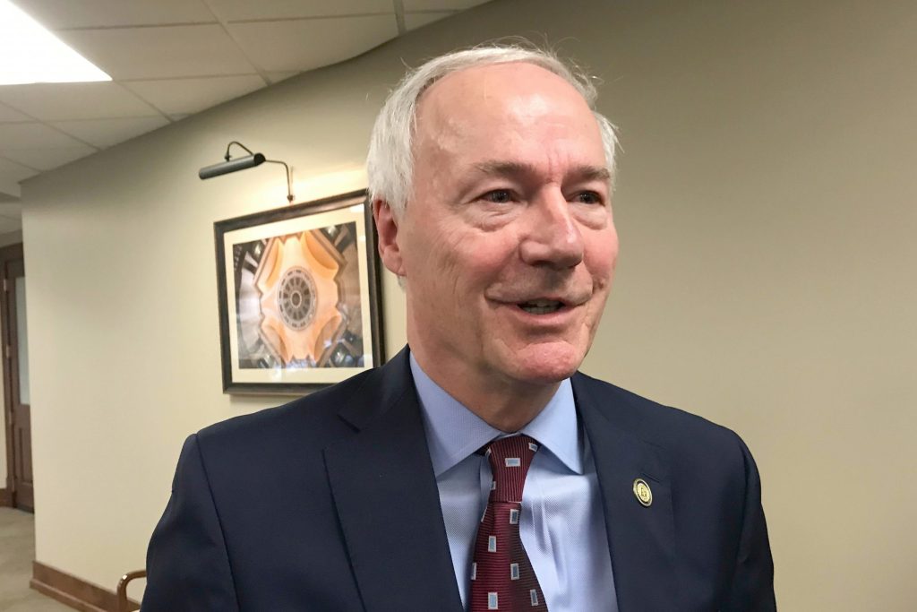 Arkansas governor signed strict abortion bill 'because it is a direct challenge to Roe v. Wade'