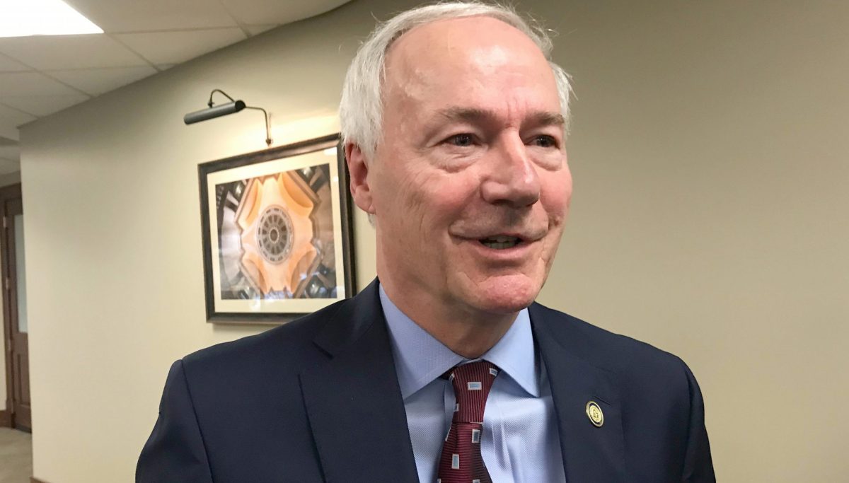 Arkansas governor signed strict abortion bill 'because it is a direct challenge to Roe v. Wade'