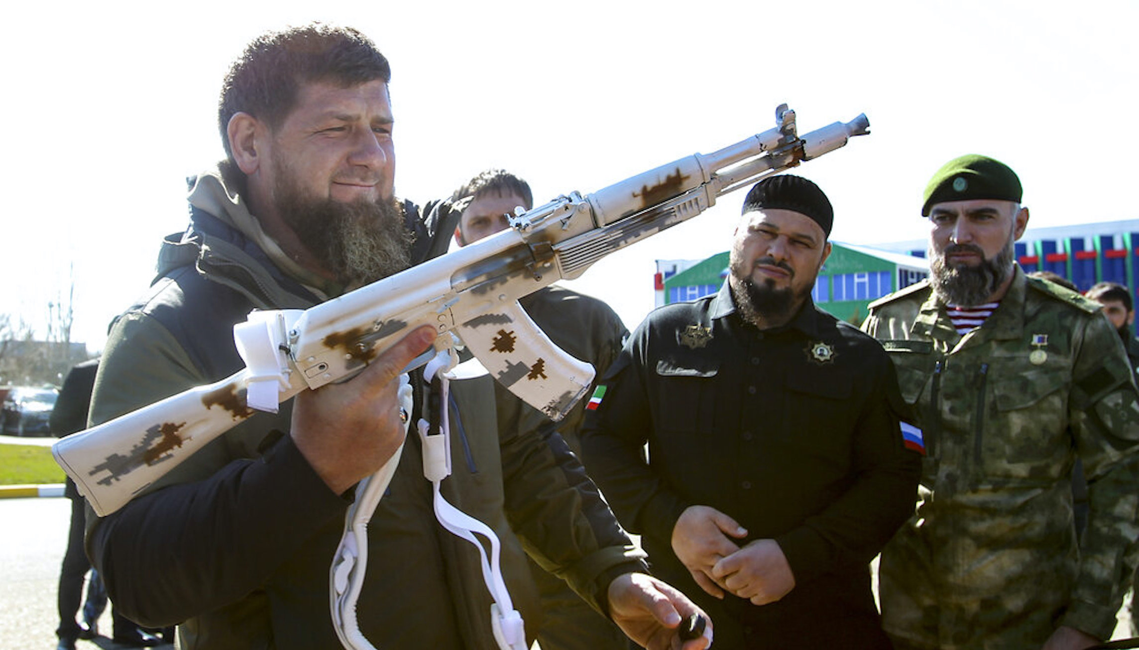 Ramzan Kadyrov, Putin’s Chechen pit bull, surfaces in Ukraine