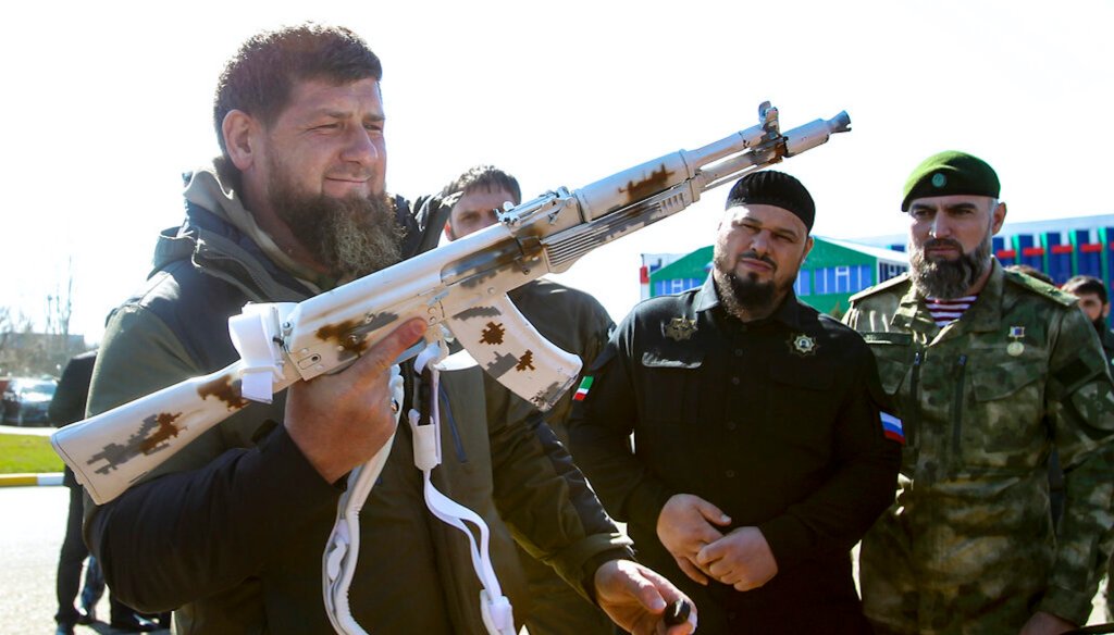 Chechen leader Ramzan Kadyrov visits Mariupol, promoted by Putin: Reports