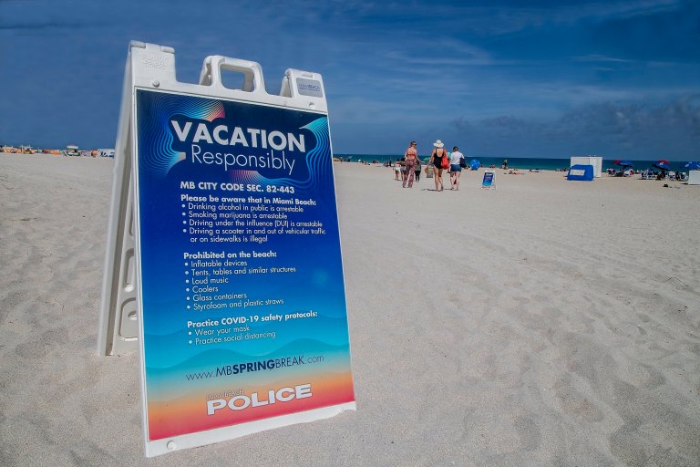 Miami Beach declares state of emergency over spring break crowds