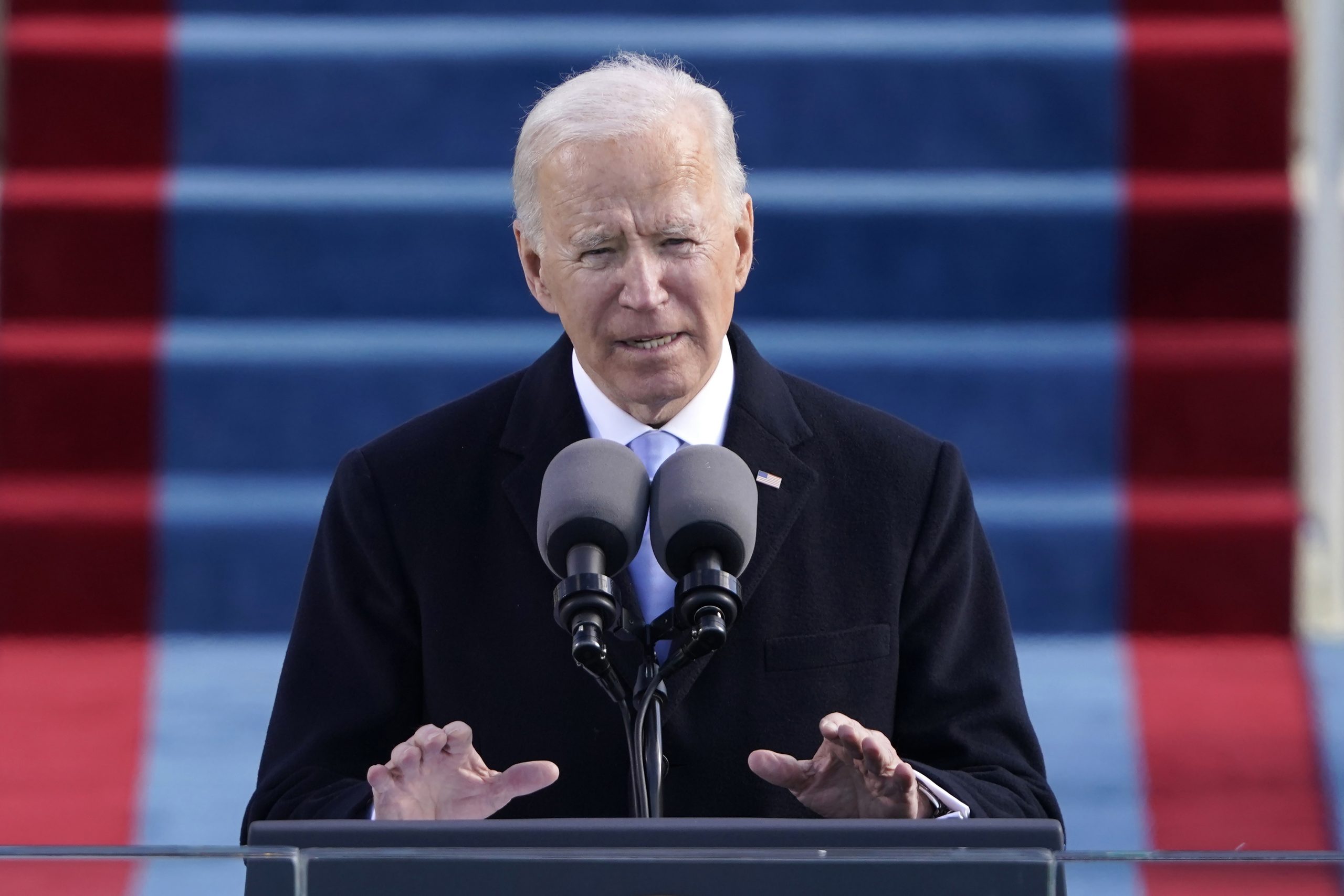 Donald Trump responds to reports he was blocked from Biden’s inauguration