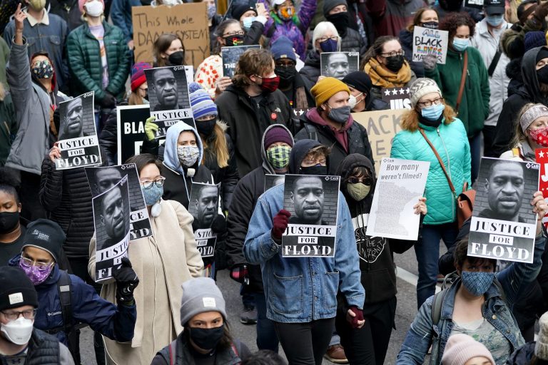 BLM protesters compare police shootings to ‘genocide’ and support burning Minneapolis to the ground