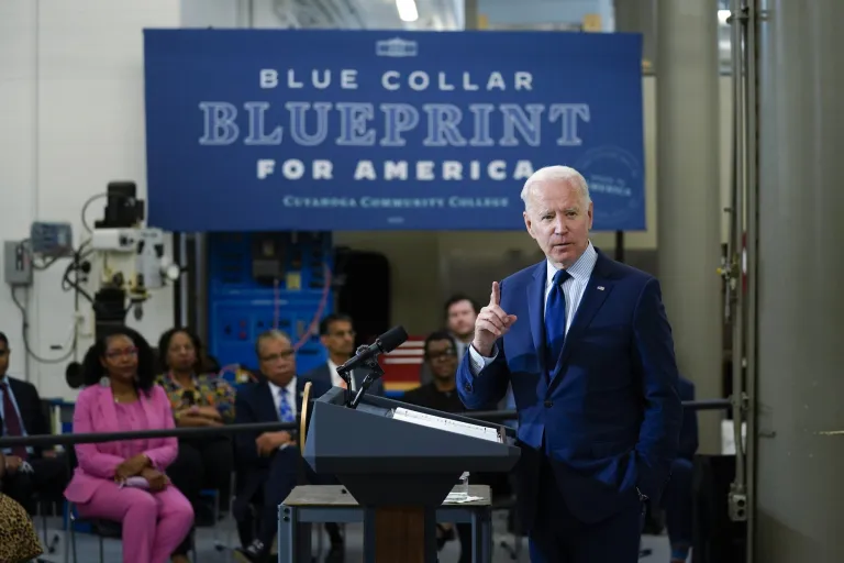 Biden swipes at GOP in pitch for ‘generational’ infrastructure spending