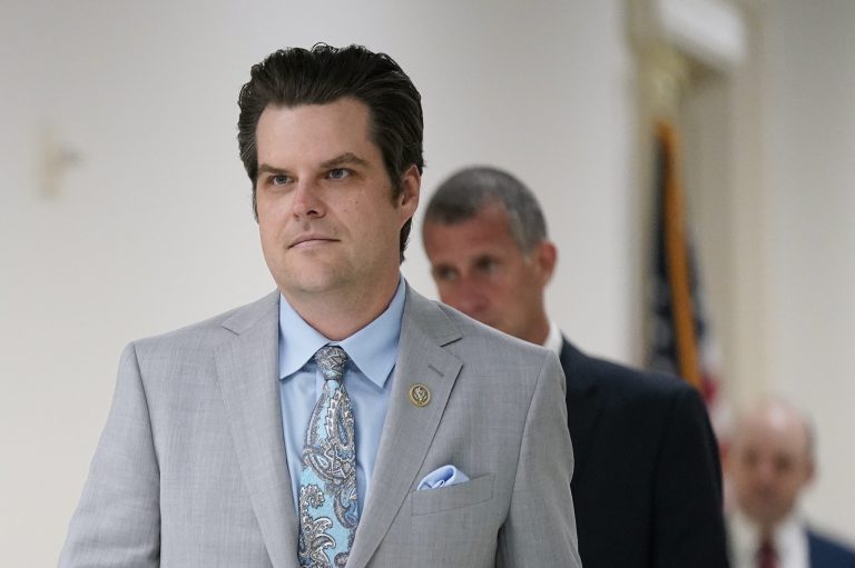 Matt Gaetz stands with Democrats outraged over Trump-era subpoenas in DOJ leak inquiry