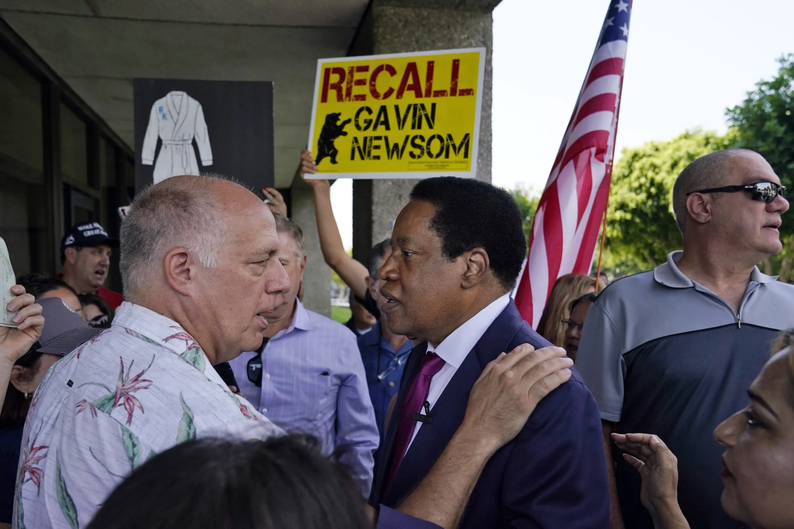 Call out Democrats for inciting racist violence against Larry Elder