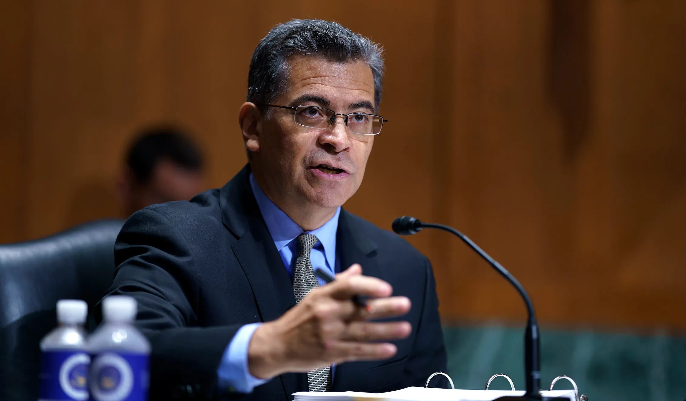 Despite pandemic, health secretary Xavier Becerra keeps low profile