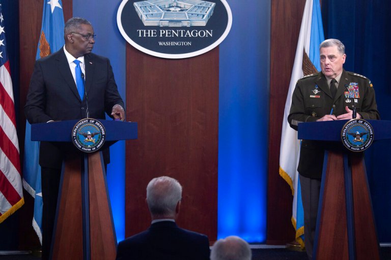 Nearly 90 retired generals and admirals call on Lloyd Austin and Mark Milley to resign