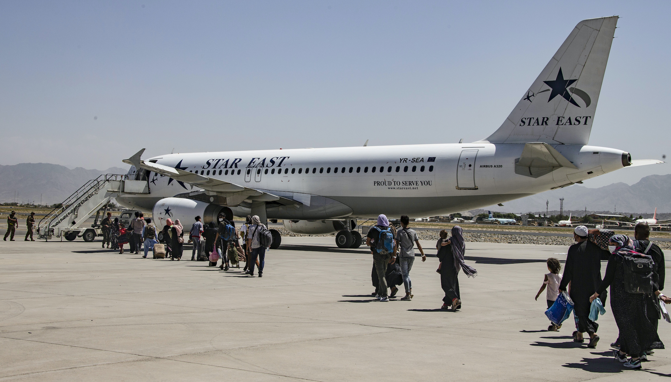 More than 100 unaccompanied Afghan minors evacuated in US