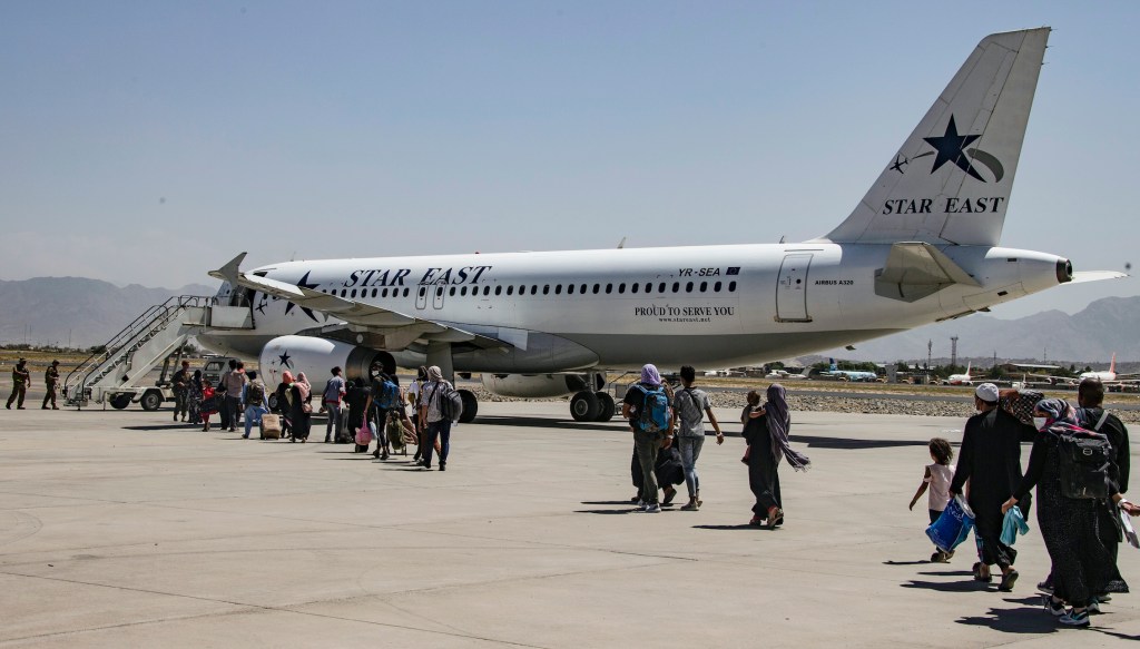 More than 100 unaccompanied Afghan minors evacuated in US