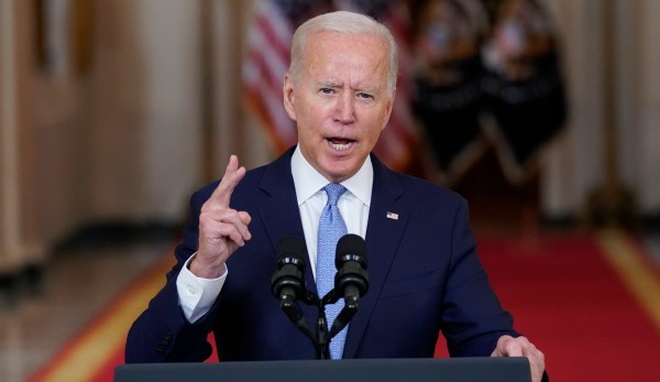 Biden concedes no mistakes, but faults Trump peace deal in defending Afghanistan withdrawal