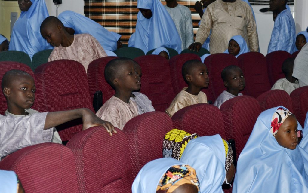 Nigerian official says 75 abducted children released