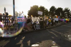 DC paints massive Black Lives Matter slogan on street leading to White House