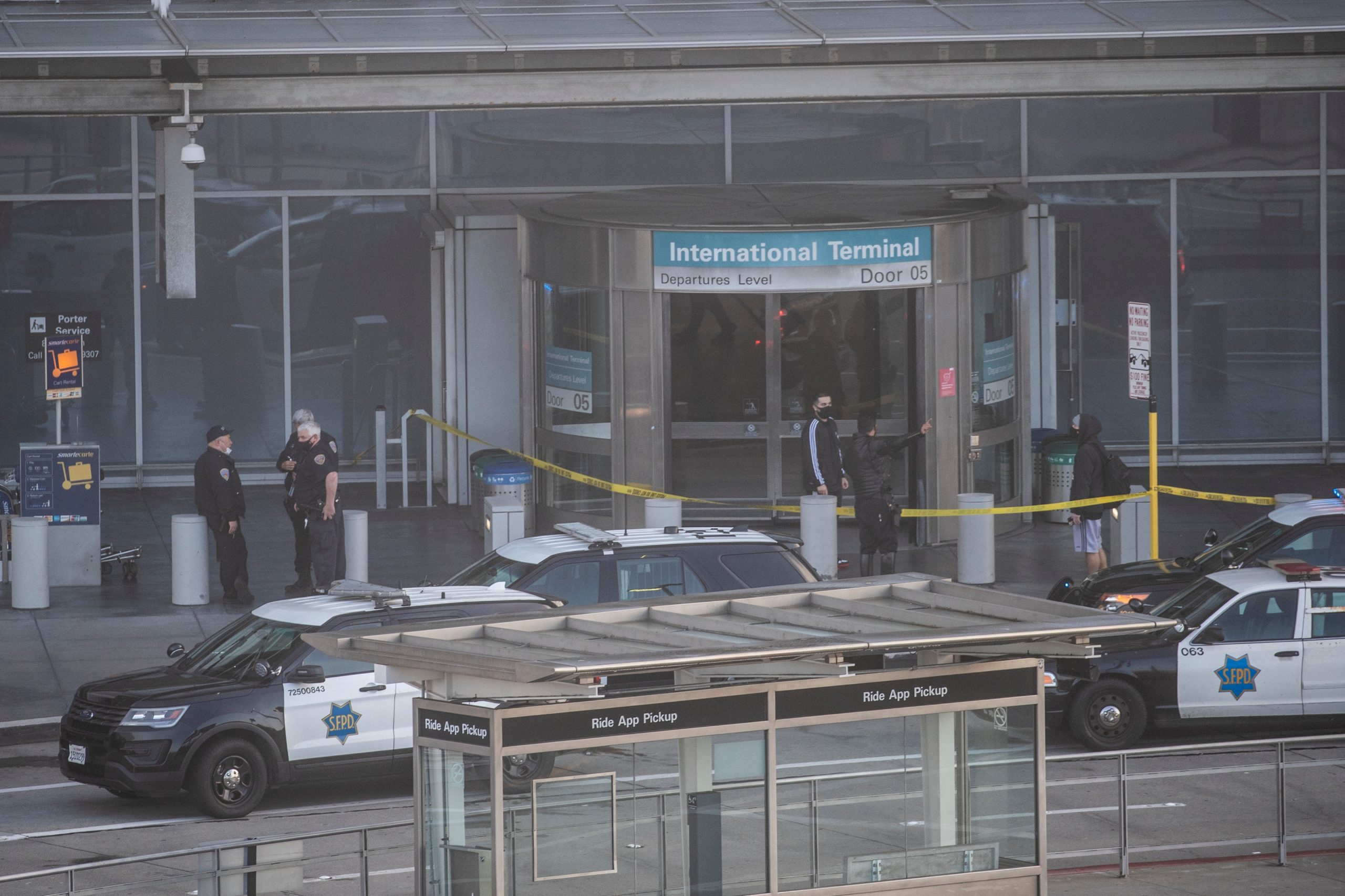 Man dies in police shootout at San Francisco airport
