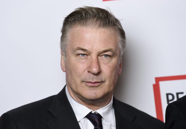 Judge dismissed a lawsuit by family of fallen Marine against Alex Baldwin on Thursday. (Photo by Evan Agostini/Invision/AP, File)