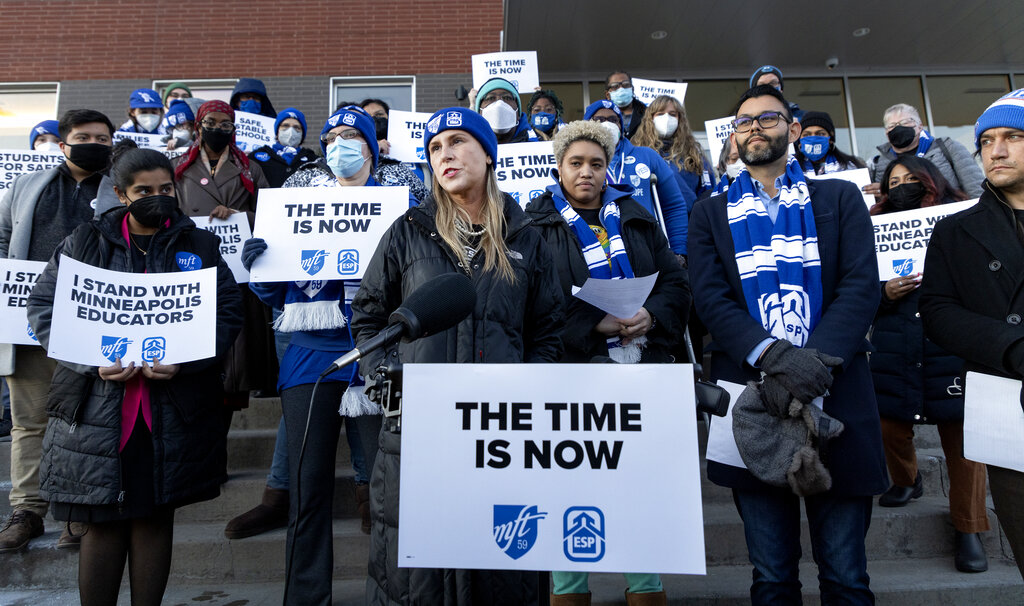 Minneapolis teachers go on strike, St. Paul to finalize deal