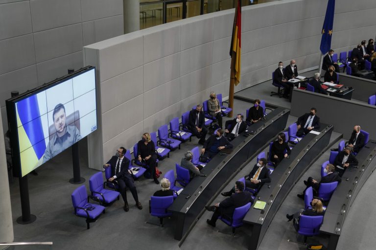 Zelensky accuses Germany of being ‘too late to stop war’ by hesitating to sanction Russia