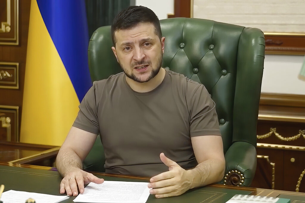 Zelensky says any ‘compromise’ with Russia will require a referendum
