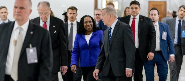 Dick Durbin dismisses claims dark money groups influenced Ketanji Brown Jackson’s nomination