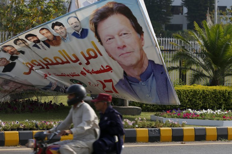 Pakistani PM Imran Khan accuses US diplomat of trying to overthrow government