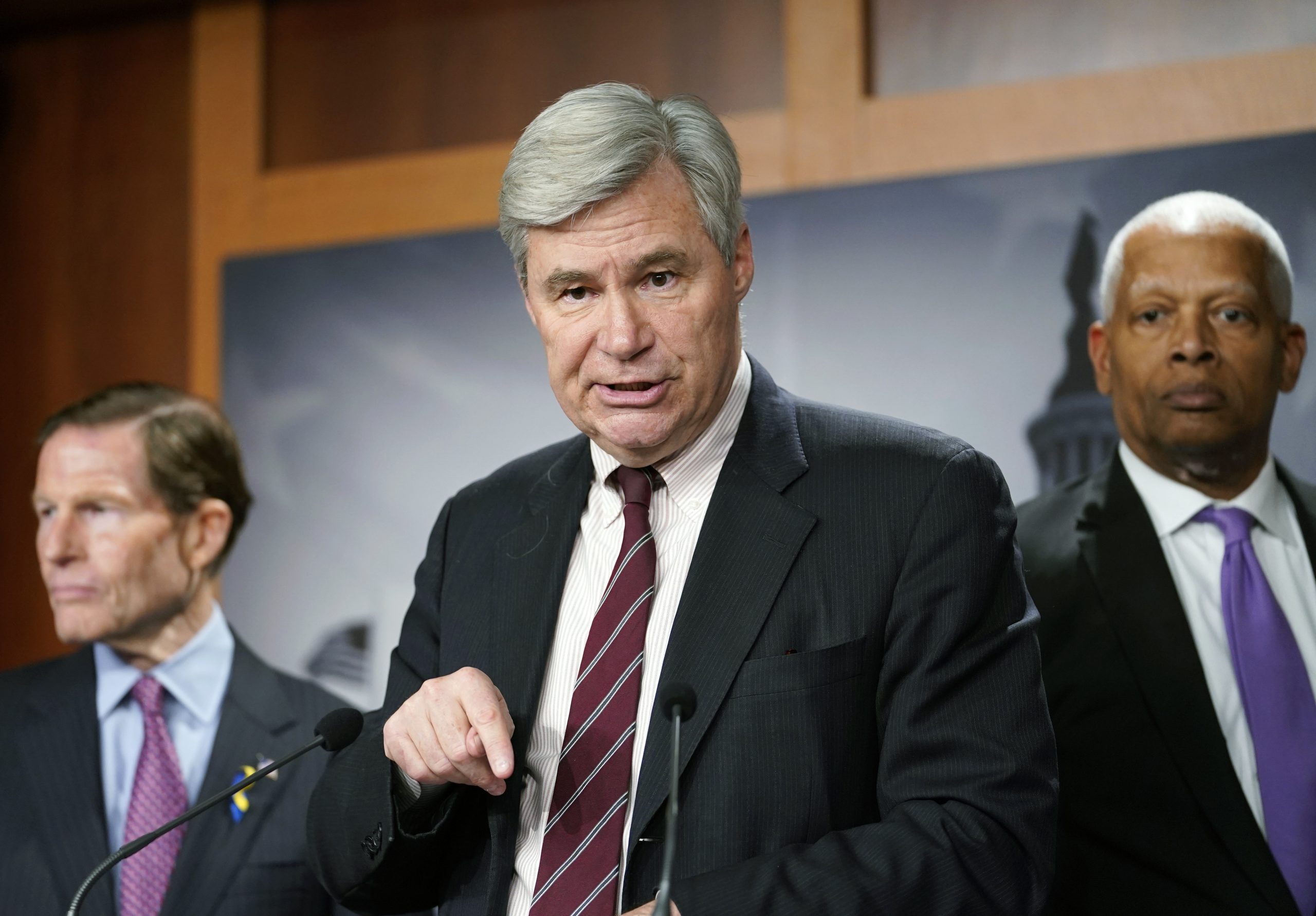 Sheldon Whitehouse, Richard Blumenthal, Hank Johnson