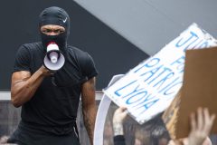 Protesters rally in Grand Rapids after video shows fatal police shooting of Patrick Lyoya