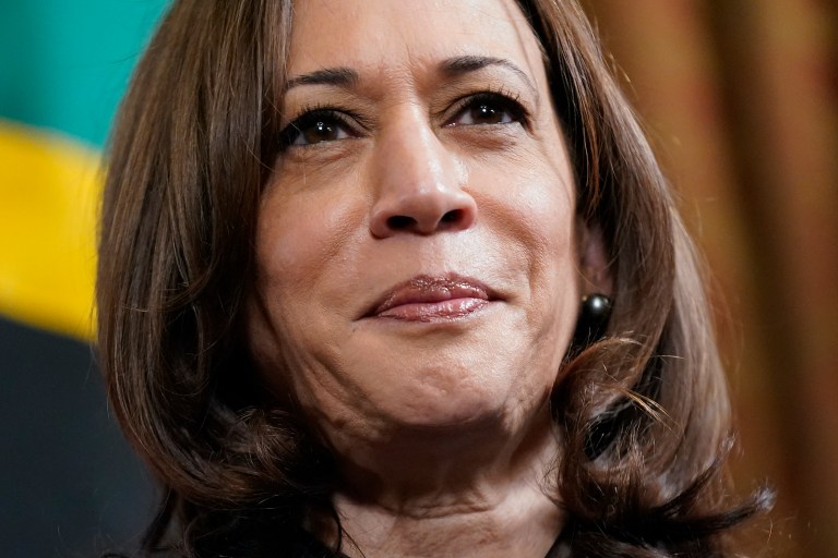Vice President Kamala Harris tested positive for COVID-19 on Tuesday, the White House announced. (AP Photo/Patrick Semansky, File)